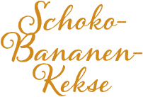 Schoko-Bananen-Kekse