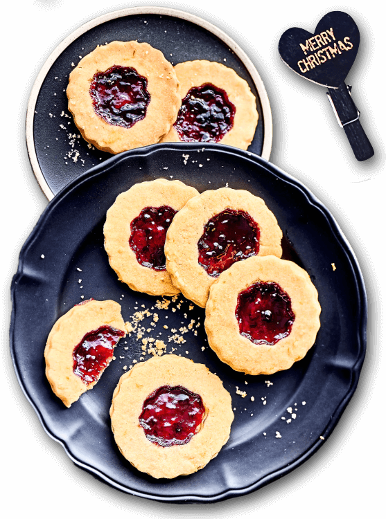 Rezept für vegane Mürbeteig-Plätzchen
