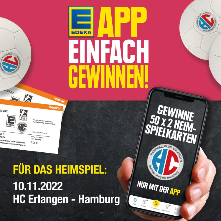 Tickets für den HC Erlangen gewinnen!