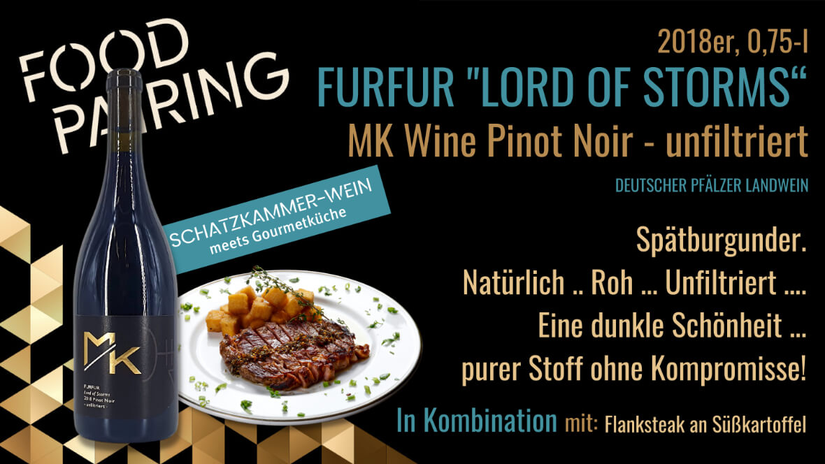 Food Pairing: Schatzkammer-Wein meets Gourmetküche