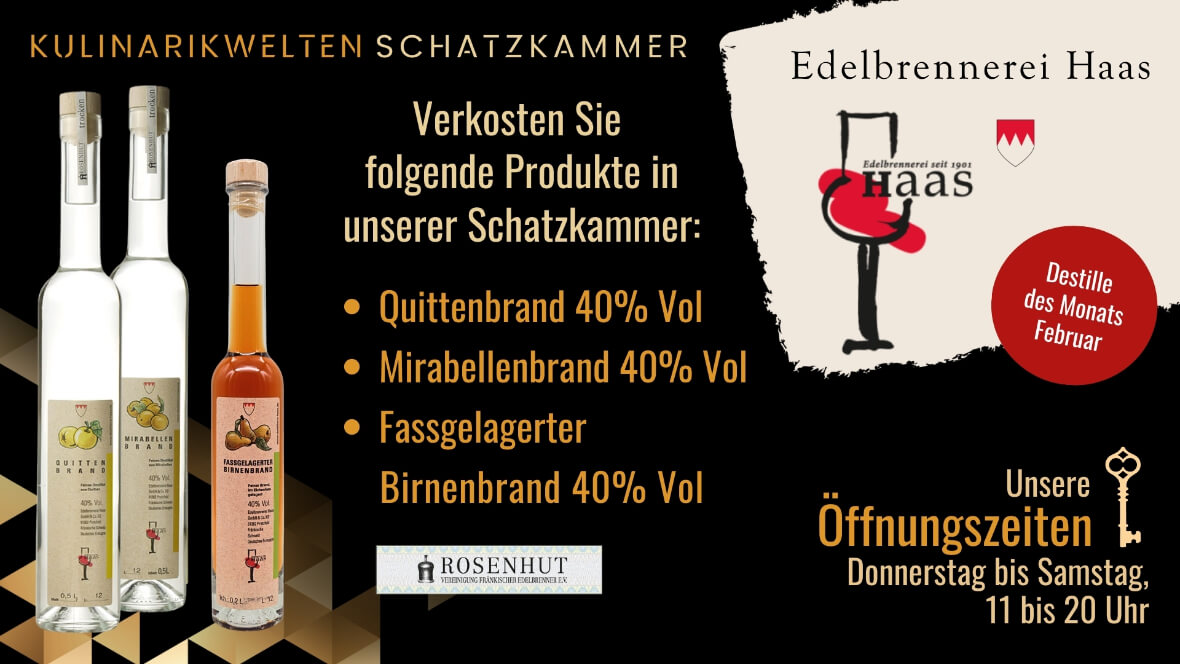 Destille des Monats Februar