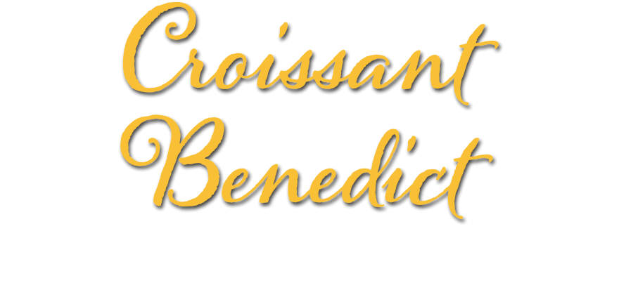 Frühstück Croissant Benedict