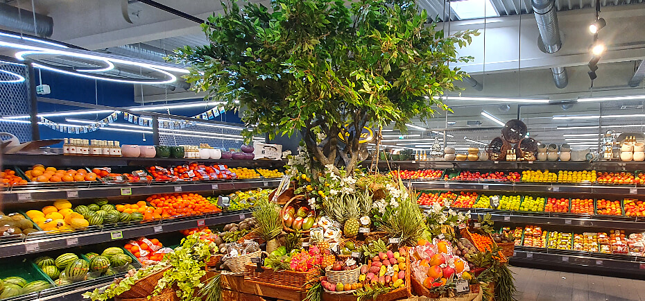Unser Angebot in der Obst- und Gemüse-Abteilung