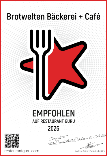 Unsere Brotwelten: Empfohlen auf Restaurant Guru